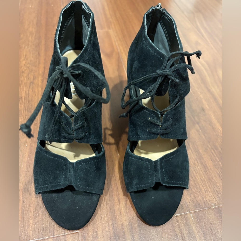 Franco Sarto suede sandals